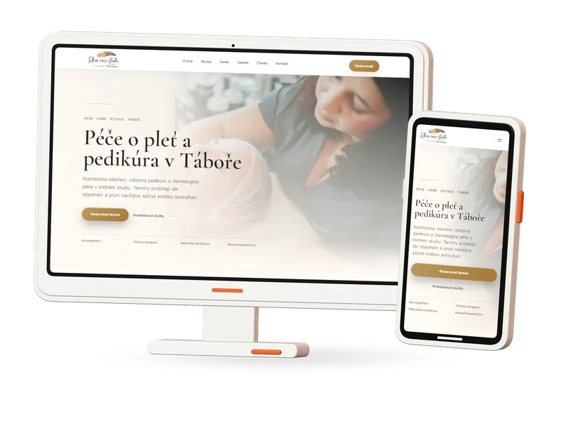 Project preview: Skin Care Studio Tábor